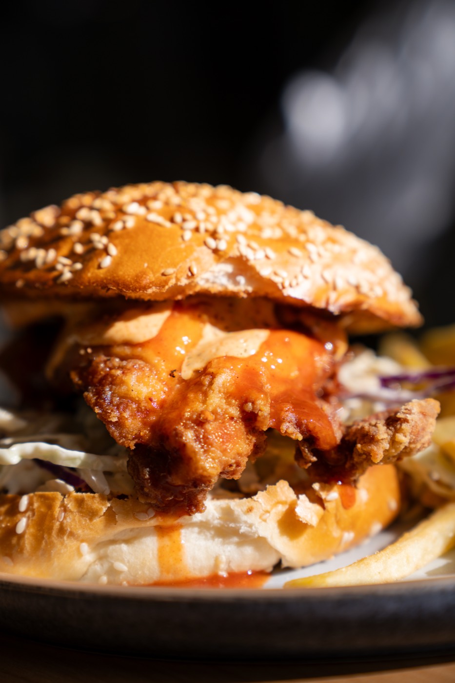 The Seoul Fire Burger